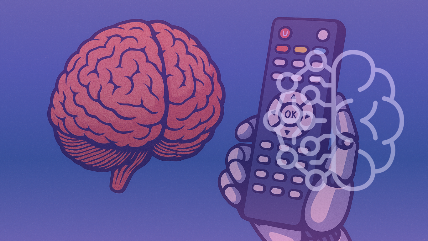 A IA não é o Novo Cérebro. É o Novo Controle Remoto.